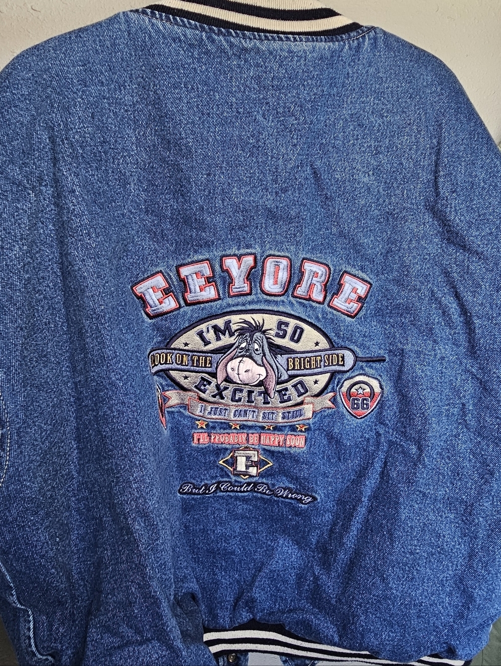 50th Anniversary Eeyore Denim Jacket - Picture 2 of 7